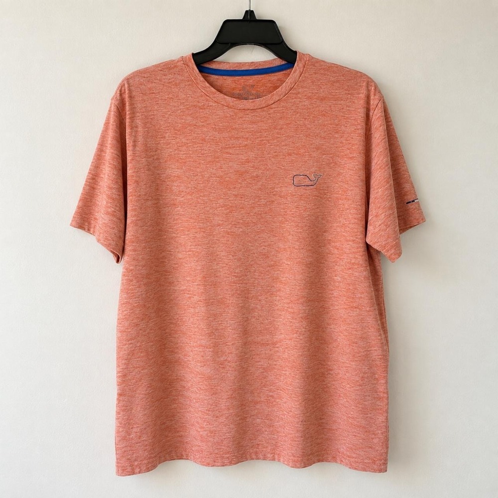 Vineyard Vines Orange Heather T-Shirt • Men's Medium
